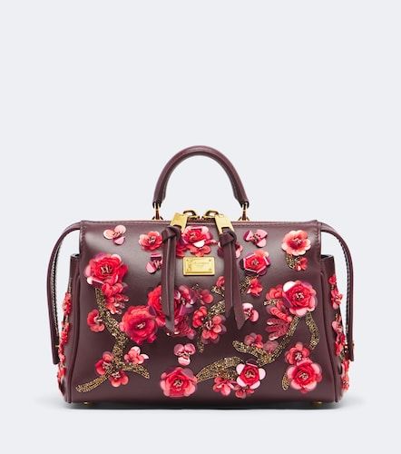 Sac à main Vittoria Medium en cuir - Dolce&Gabbana - Modalova