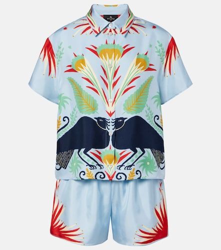 Etro Pyjama en soie à imprimé - Etro - Modalova