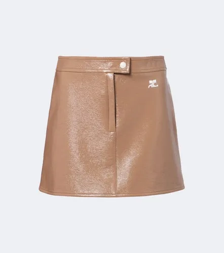 Courrèges Mini-jupe Reedition en vinyle - Courreges - Modalova