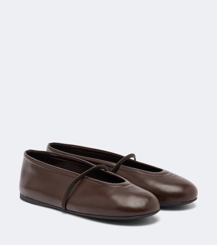 Ballerines Mary Jane en cuir - Miu Miu - Modalova