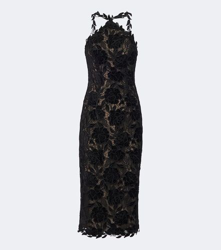 Robe de cocktail en guipure - Carolina Herrera - Modalova