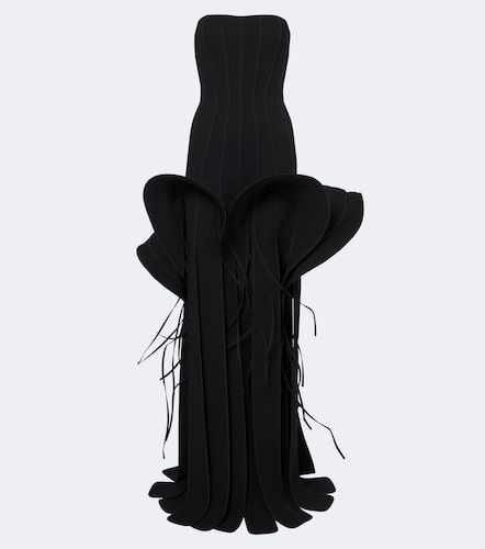 Robe longue bustier Kingdom à franges - Maticevski - Modalova