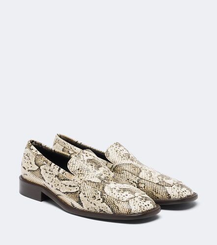 Mocassins en cuir façon serpent - Acne Studios - Modalova