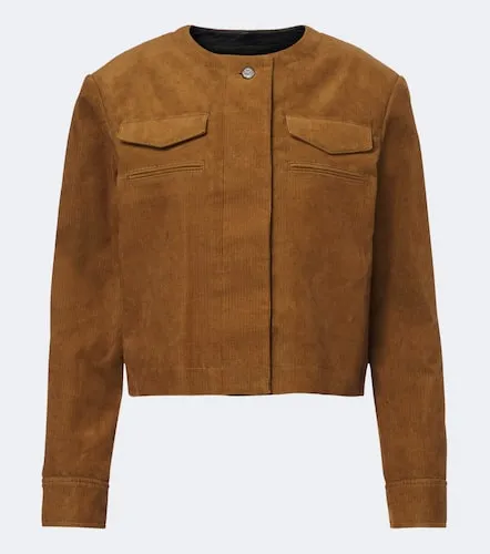 Veste courte en velours de coton - Tory Burch - Modalova