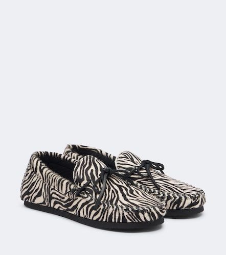 Mocassins Fitza en cuir façon poulain - Isabel Marant - Modalova