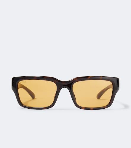 Lunettes de soleil rectangulaires - Gucci - Modalova