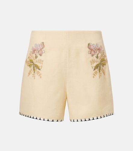 Short Escape brodé à fleurs - Valentino Garavani - Modalova