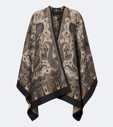 Châle en laine mélangée à motif cachemire - Etro - Modalova