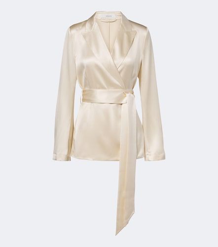 Veste Archer en satin de soie - Joseph - Modalova