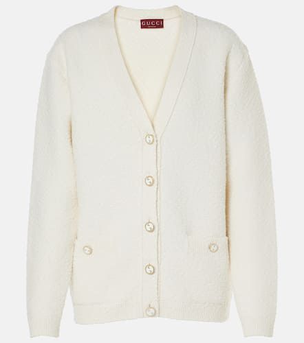 Gucci Cardigan en laine mélangée - Gucci - Modalova