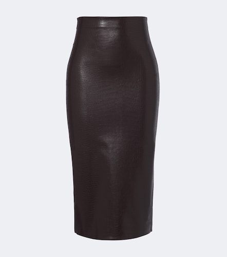 Jupe crayon embossée façon croco - Wolford - Modalova