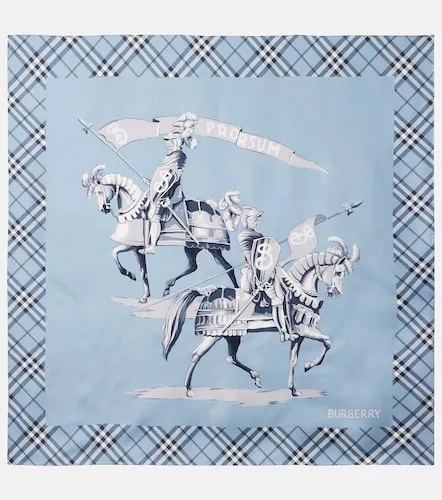 Burberry Foulard EKD en soie - Burberry - Modalova
