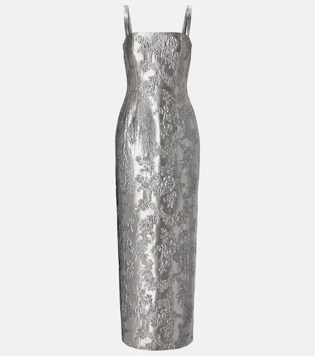 Robe longue Regina à fleurs - Emilia Wickstead - Modalova