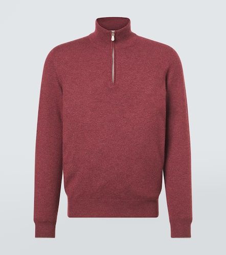 Pull demi-zippé en cachemire - Brunello Cucinelli - Modalova