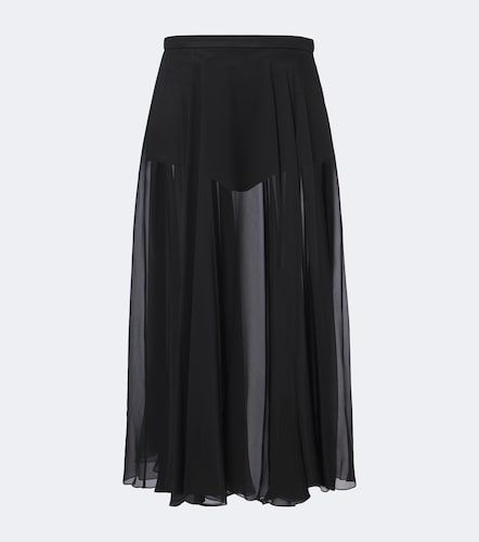 Dolce&Gabbana Jupe midi en soie - Dolce&Gabbana - Modalova