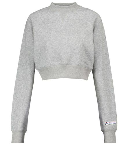 Sweat-shirt raccourci en coton mélangé - Adam Selman Sport - Modalova