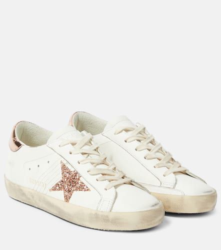 Baskets Super-Star en cuir - Golden Goose - Modalova