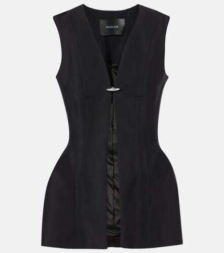 Mugler Gilet corset en crêpe - Mugler - Modalova