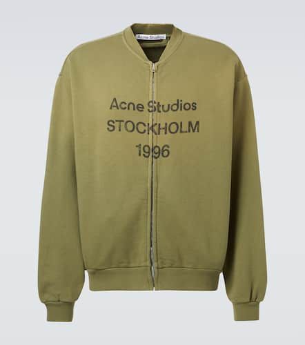 Sweat-shirt en coton mlang  logo - Acne Studios - Modalova