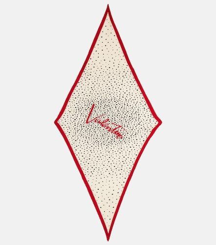 Foulard en soie à pois - Valentino Garavani - Modalova