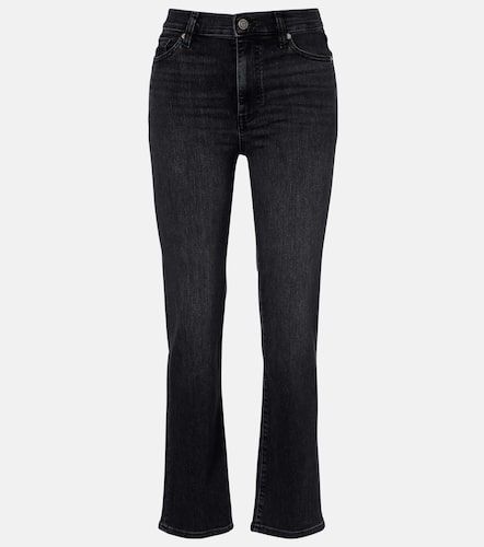 Jean droit Le Sleek raccourci à taille haute - Frame - Modalova