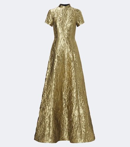 Robe longue Malinda en cloqué - Emilia Wickstead - Modalova