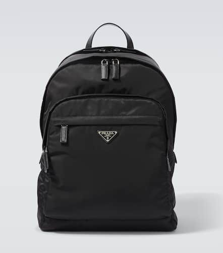 Sac  dos en Re-Nylon et cuir - Prada - Modalova