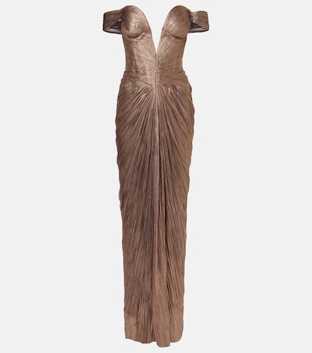 Robe longue Tia en soie - Maria Lucia Hohan - Modalova