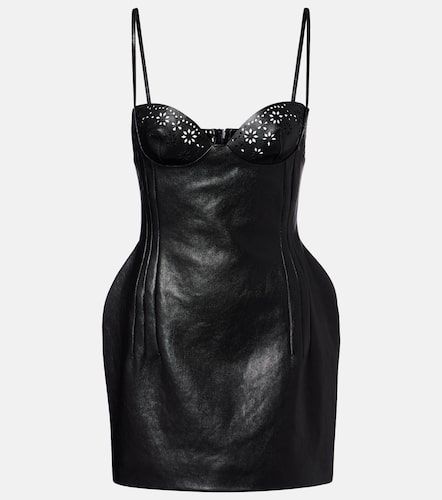 Magda Butrym Robe en cuir - Magda Butrym - Modalova