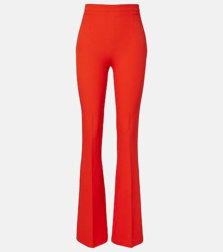 Pantalon évasé Alexa en crêpe - Safiyaa - Modalova