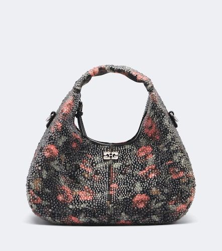 Sac à main Mini à fleurs et ornements - Ganni - Modalova