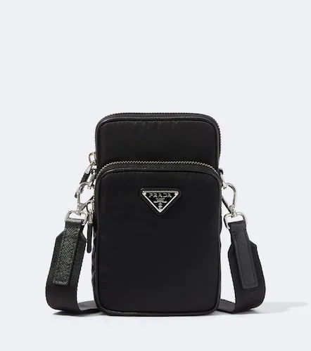 Pochette pour téléphone en Re-Nylon et cuir Saffiano - Prada - Modalova