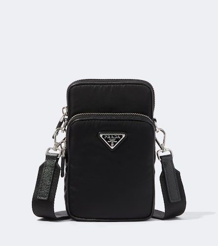 Pochette pour téléphone en Re-Nylon et cuir Saffiano - Prada - Modalova