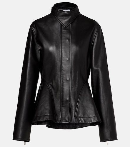 Alaïa Veste Peplum en cuir - Alaia - Modalova