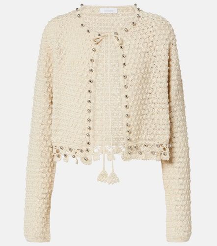 Cardigan en coton à ornements - Rabanne - Modalova