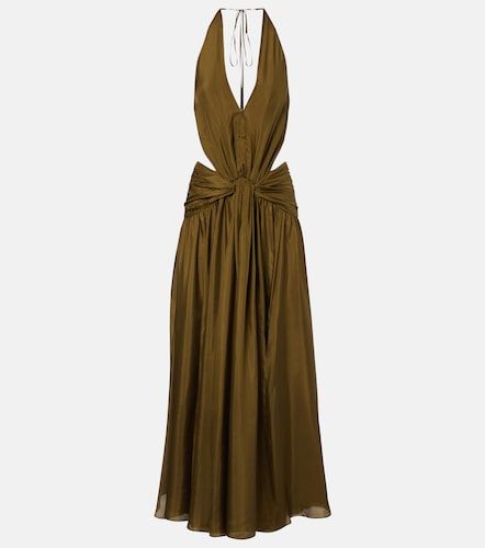 Robe longue Indra en soie - Zimmermann - Modalova