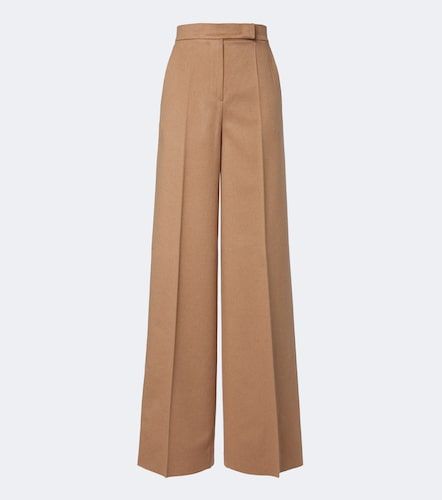 Pantalon ample en poils de chameau - Max Mara - Modalova