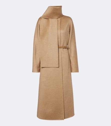 Manteau en poil de chameau et mohair - Max Mara - Modalova