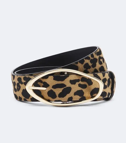 Ceinture Grumeti en cuir façon poulain - Amanu - Modalova