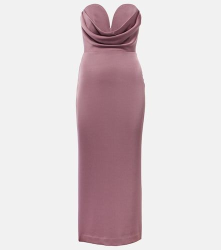 Alex Perry Robe bustier en satin - Alex Perry - Modalova