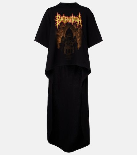T-shirt imprimé en jersey de coton - Balenciaga - Modalova