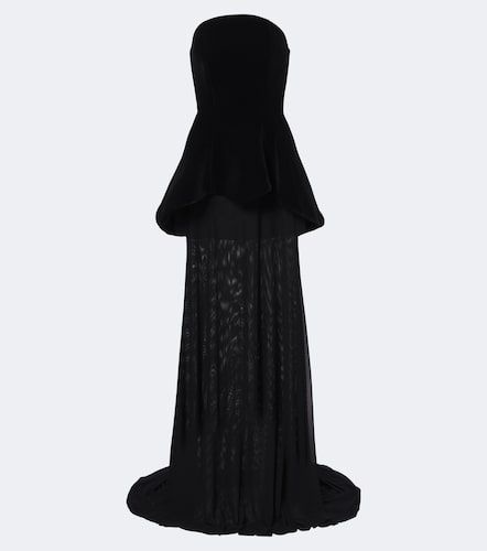David Koma Robe longue bustier - David Koma - Modalova