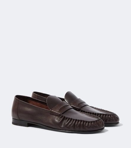 The Row Mocassins Theo en cuir - The Row - Modalova