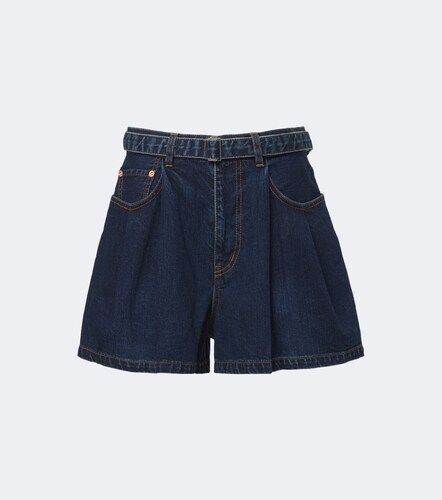 Sacai Short en denim à ceinture - Sacai - Modalova