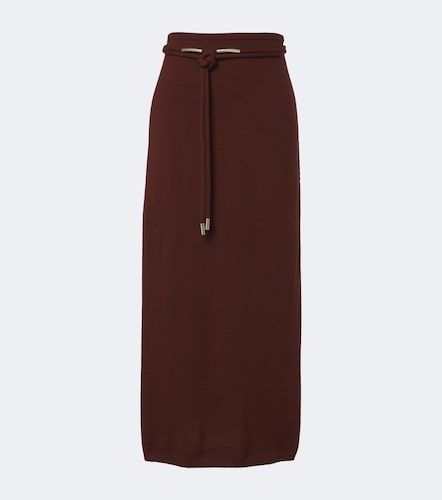 Max Mara Jupe midi en cachemire - Max Mara - Modalova