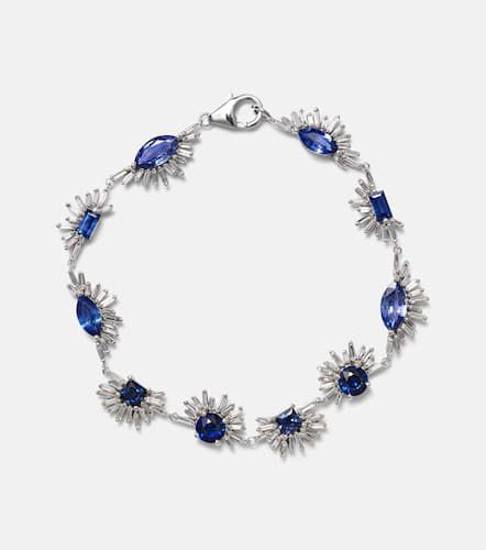 Bracelet en or 18 ct, saphirs et diamants - Suzanne Kalan - Modalova