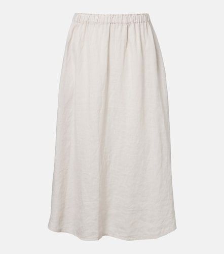 Velvet Jupe midi Virginia en lin - Velvet - Modalova