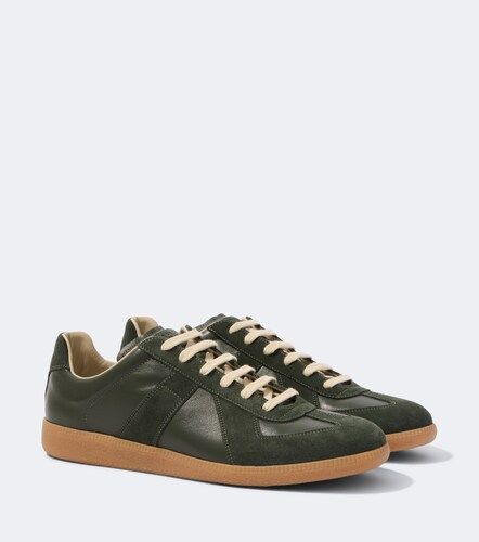 Baskets Replica en cuir et daim - Maison Margiela - Modalova