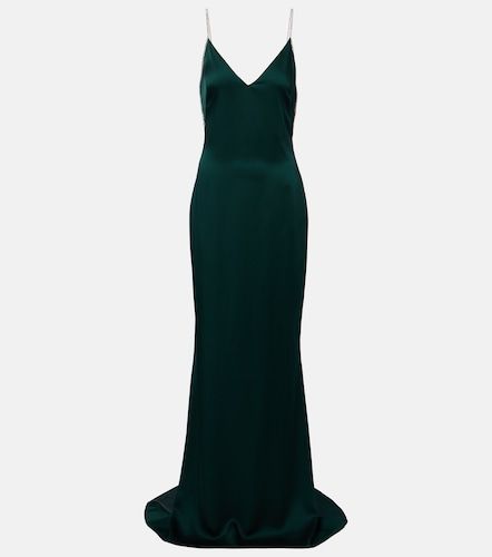 Robe nuisette en satin à cristaux - Tom Ford - Modalova