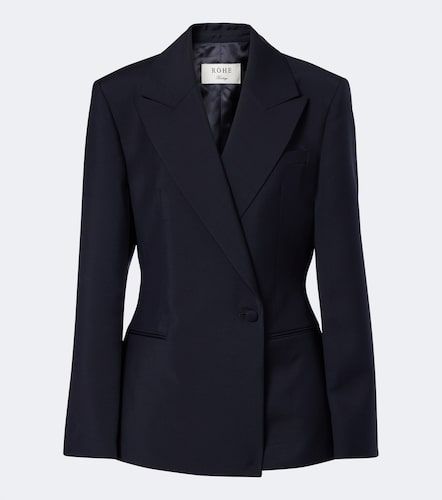 Róhe Blazer en laine et mohair - Rohe - Modalova